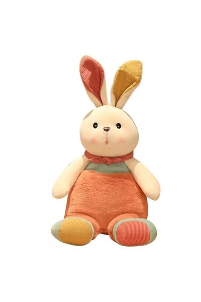 Malvys Malvys® Plush Toy, Costumed Bunny, White/Pink, 35 cm