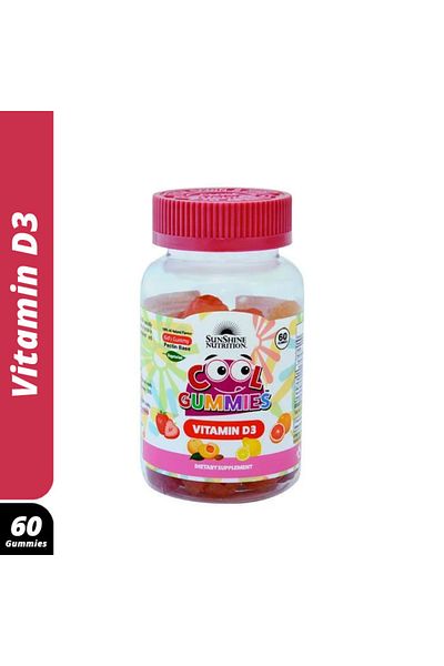 SUNSHINE Kids Vitamin D3 Gummies 60S
