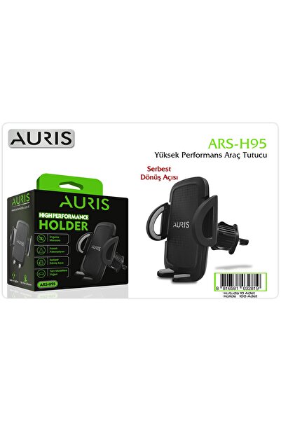 Auris H95 Yüksek Performanslı Vantuzlu Araç Telefon Tutucu
