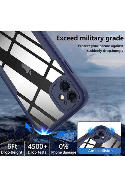 SKYDDAR INNOVATION Case + Film for iPhone 16, [360° Package] ColorVerse MagSafe, Blue, set with sticker