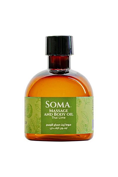 Soma Thai Lemon Aromatherapy Massage Oil 170ml