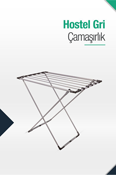 Eseca Hostel Kalın Borulu Otel Tipi Çamaşır Kurutmalık