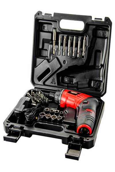 OSCO-TOOLS 3.6V Battery Screwdriver with Flashlight Lightweight design allows for easy portability, sturdy construction provides long-lasting use