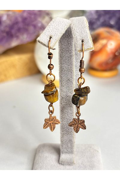 KIRMIZICOSMETİCS The Tiger Eye Earrings