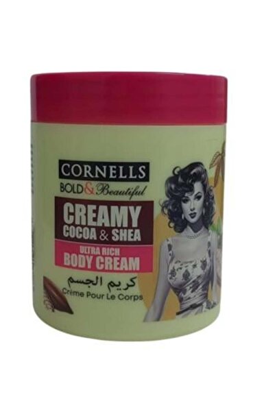 Cornells كريم للجسم بزبدة الشيا وزبدة الكاكاو من كورنيلز - 500 مل