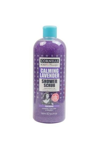Cornells Bold and Beautiful Lavender Exfoliating Shower Gel, 750ml