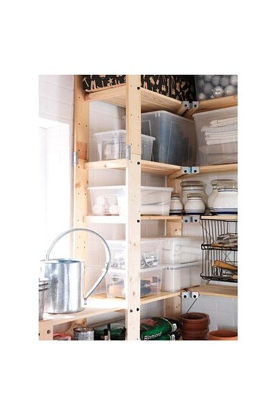 IKEA Samla Διαφανές κάλυμμα δοχείου αποθήκευσης 28x20 cm 10110300