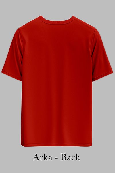 OXVİN Rock-Shop Rock on Printed Oversize Unisex T-Shirt (Loose Fit)