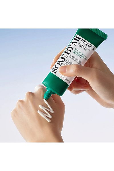 Some By Mi Truecica, Aqua Calming Sunscreen, SPF 50+ PA++++, 1.69 fl oz (50 ml)