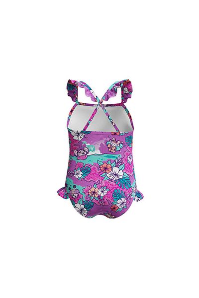 SPEEDO Speedo Digi Frill Trsp if Purple Children's Swimming Trunks 8-00314618239 Purple