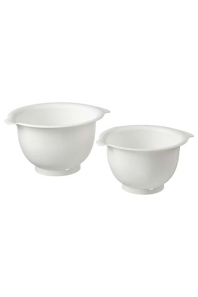 IKEA Vıspad 2-Piece Mixing Bowl White 50421791