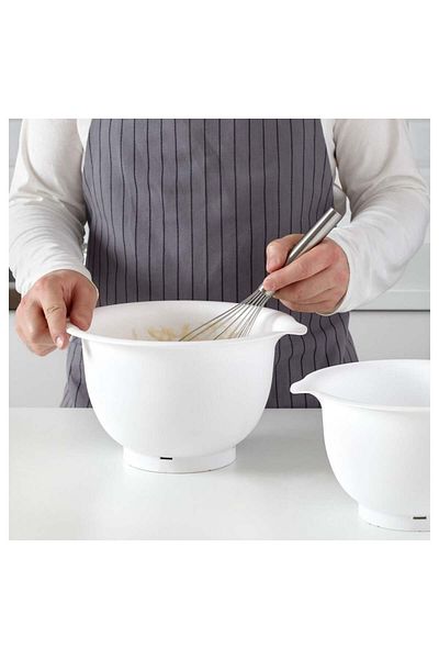 IKEA Vıspad 2-Piece Mixing Bowl White 50421791