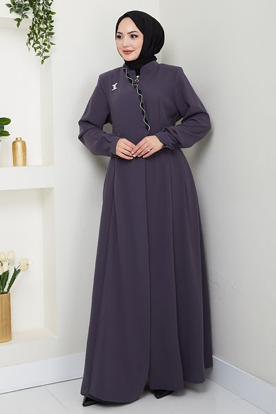 InStyle النحل الحجر بروش التفاصيل أنثراسايت Ferace