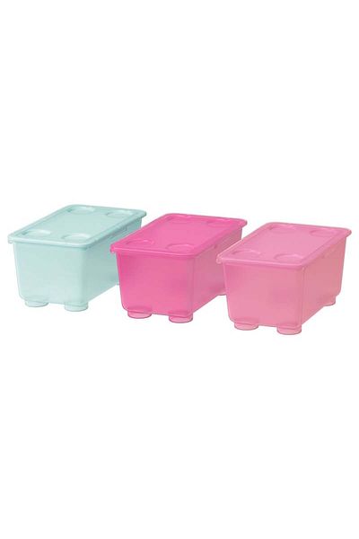 IKEA Colorful Glitter Box set with Lid - 20466149