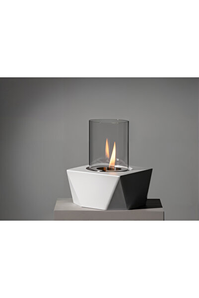 BEBÜTO MASAÜSTÜ BACASIZ BETON ŞÖMİNE-500ML YAKIT