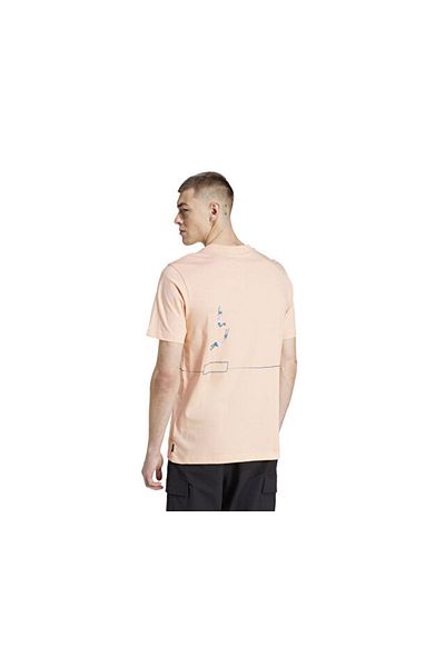 adidas Ανδρικό μπλουζάκι casual Q12 Ts Pole JP4494 Ροζ