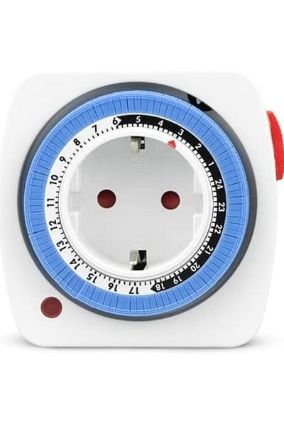 Ucuz Geldi 3 Pieces Timed Socket 24 Hours Programmable Cata Mechanical Time Clock Socket Automatic on Off