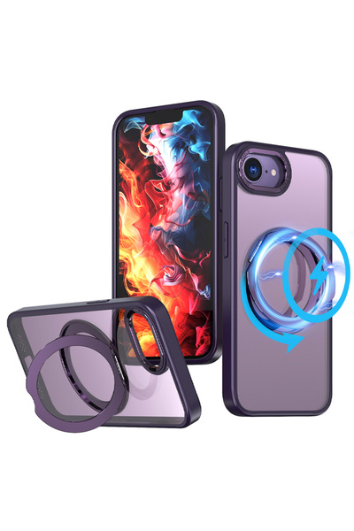 REDz Accessories Θήκη για iPhone 16e, Μαγνητικό δαχτυλίδι, Βάση δαχτυλιδιού, ...