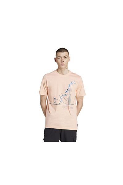 adidas Ανδρικό μπλουζάκι casual Q12 Ts Pole JP4494 Ροζ