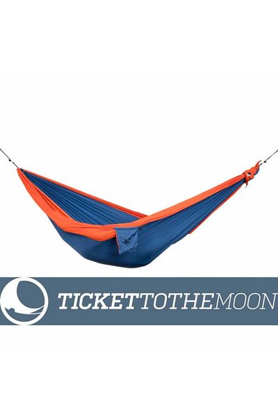 Ticket To The Moon Hammock Ticket to the Moon Mini Blue-Orange, 150 x 100 cm