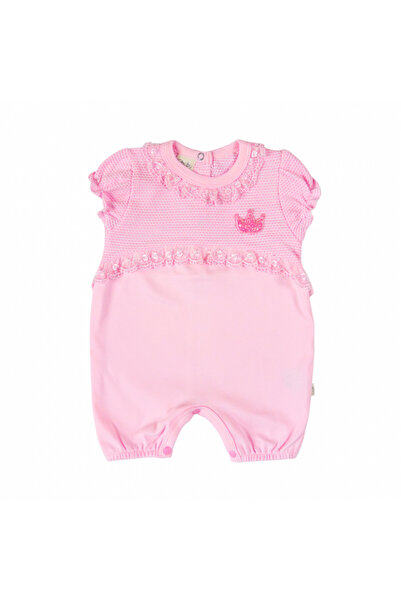 QBABY Salopetă bebeluși model cu dantelă