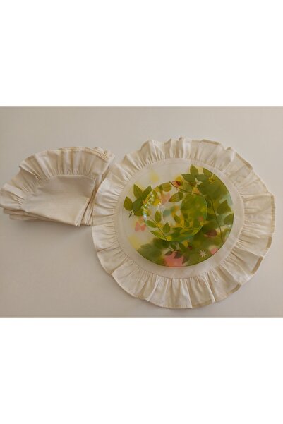 hydesing Raw Linen Frilly American Service Supla Black