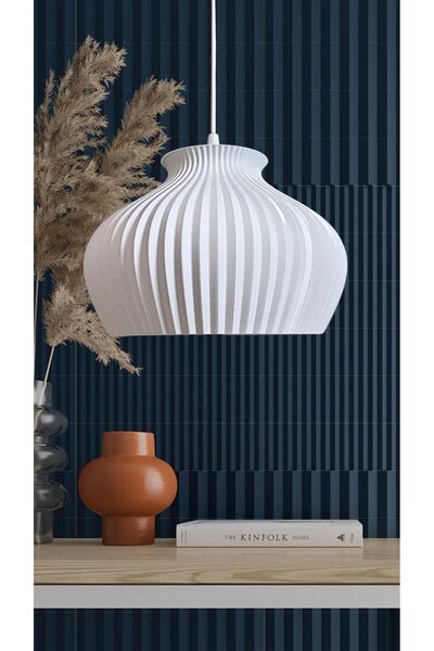 decory Sarina Beyaz Avize Yatak Odası, Mutfak, Oturma Odası Tasarım Tekli Sar...