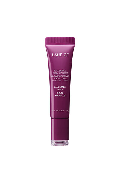 LANEIGE Glaze Craze Tinted Lip Serum Renkli Dudak Parlatıcısı BLUEBERRY JELLY...
