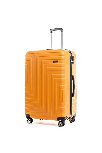 Travel POLO Medium trolley, TRAVEL POLO, 67x41x29cm, A1004, checked luggage. ABS suitcase, Potocaliu