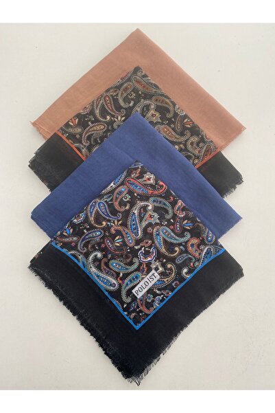 poloist 4 штуки тюлевих хусток з різними візерунками