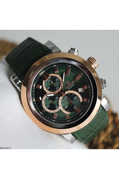Reward Rwa146172 Men's Wrist Watch with Leather Band