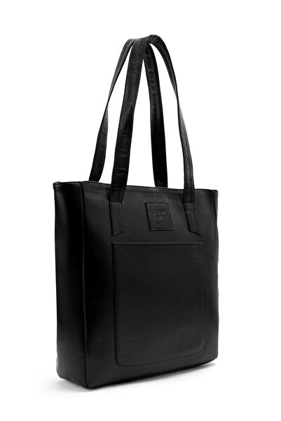 fubileather Hakiki Deri TOTE Omuz ve Kol Çantası