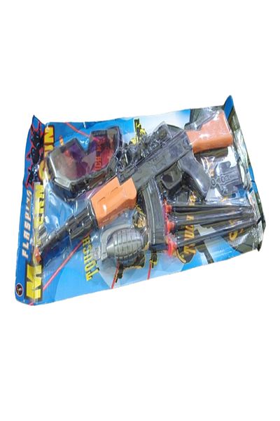 rexa Light and Sound PUBG Blaster Toy with Vibration and Laser AK74 AK47 M4 M16 M4-1 Toy Blaster for Boys