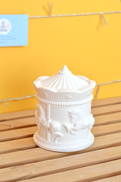 Bi' Dolu Dükkan Boyamaya Hazır Atlı Karınca Kutu | Boyasız Verniksiz Beton Ku...