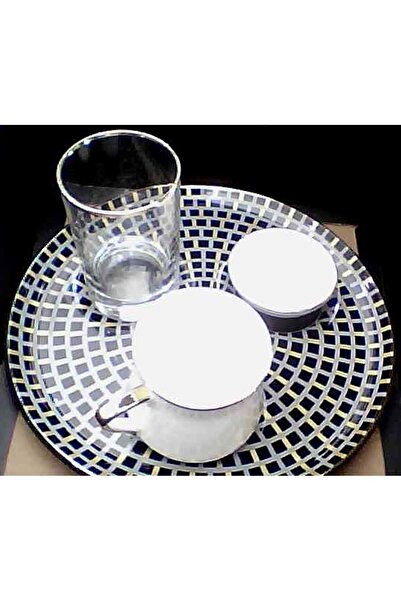 Leva House LAVİN 06910 EKOSE 4 PARÇA KAHVE SUNUM SET ( 1 ADET FİYATIDIR )