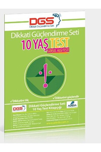 İthaki Yayınları Комплект за повишаване на вниманието 10-годишен тест