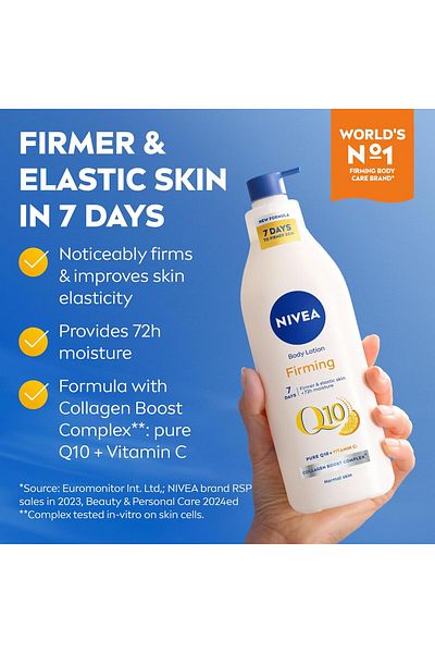 NIVEA Body Lotion 400ml Firming Q10