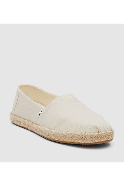 Toms Womens Toms Alpargata Woven Rope Espadrilles Beige 38.5