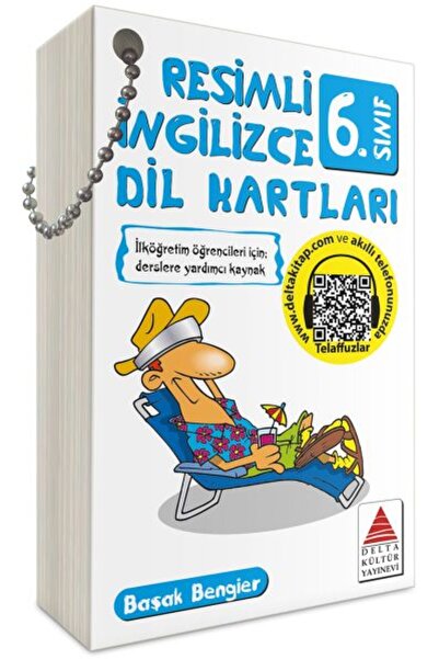 Delta Kültür Yayınevi Resimli İngilizce Dil Kartları 6. Sınıf