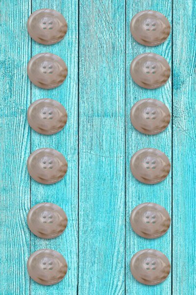 Ece Örgü Tasarım Atölyesi Set of Buttons Twelveweight Color Light Pink Diamet...