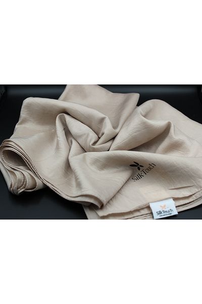 ALREMİYA Hijab Crinkle Shawl Beige