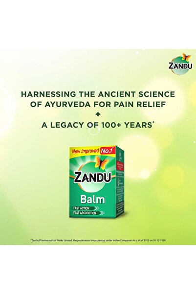 Zandu Balm (25 ml ) - Pack of 3