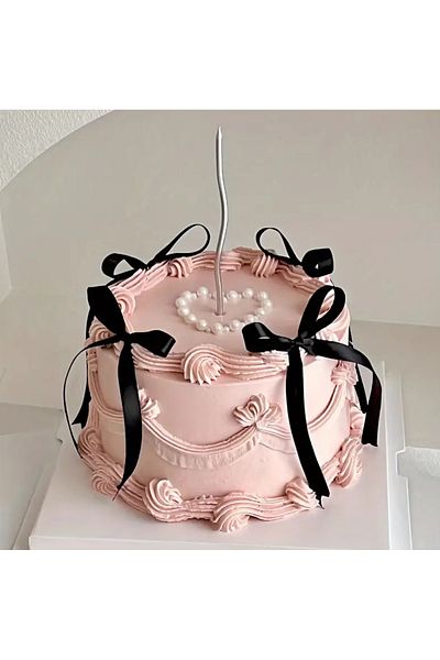 edalle Lilac Bow Satin Ribbon 10-Piece Cake and Balloon Decoration Bow