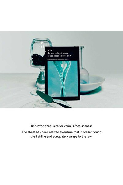 Abib Face Mask, Abib, Gummy Sheet Mask, Madecassoside Sticker, 27ml