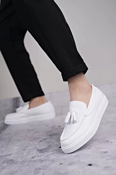 TB Terzi Bey Slw153 Bloom Laceless Tasseled Skin Men's Casual Sports Classic ...