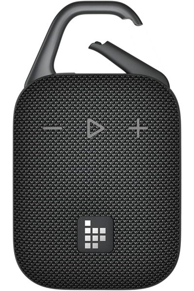 Tronsmart مكبر صوت خارجي محمول من ترونسمارت ميرتون H1، يعمل لمدة 18 ساعة، مقاوم للماء، قابل للتخصيص، بتقنية البلوتوث - أسود