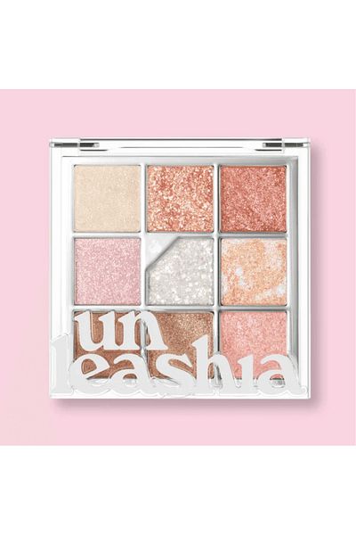 UNLEASHIA Glitterpedia Eyeshadow Palette, Unleashia, N°1 All of Glitter, 6.6g