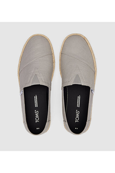 Toms Mens Toms Alp Rope 2.0 Woven Casual Slip-On Shoes Grey 39