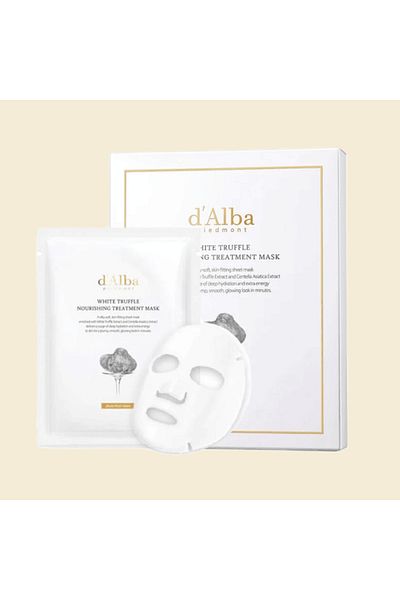 Dalba Nourishing mask set with white truffle, d'Alba, 125ml * 5 pcs
