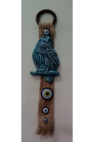 Leva House ORTA BOY ASKILI DUVAR SÜSÜ - BAYKUŞ ( h : 30 cm ) ( 1 ADET FİYATID...